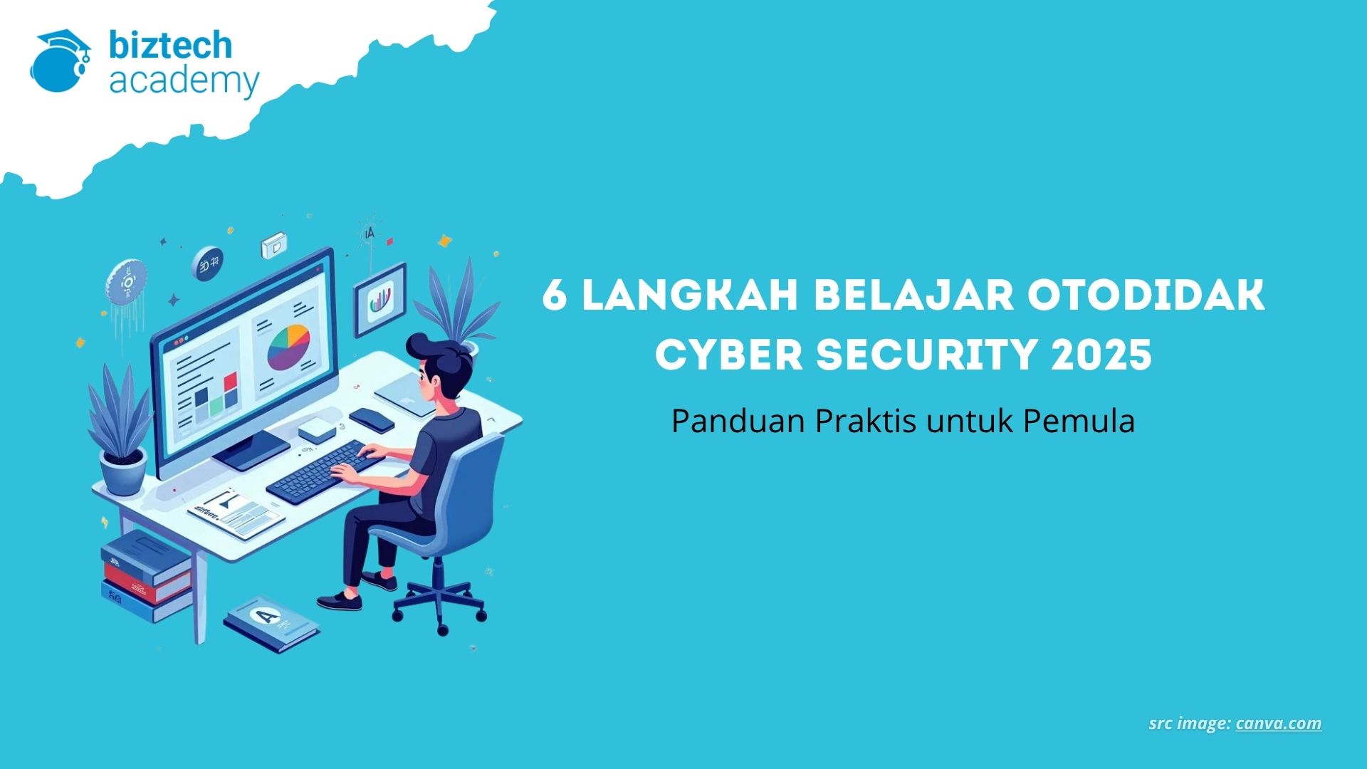 6 Langkah Belajar Otodidak Cyber Security 2025: Panduan Praktis untuk Pemula